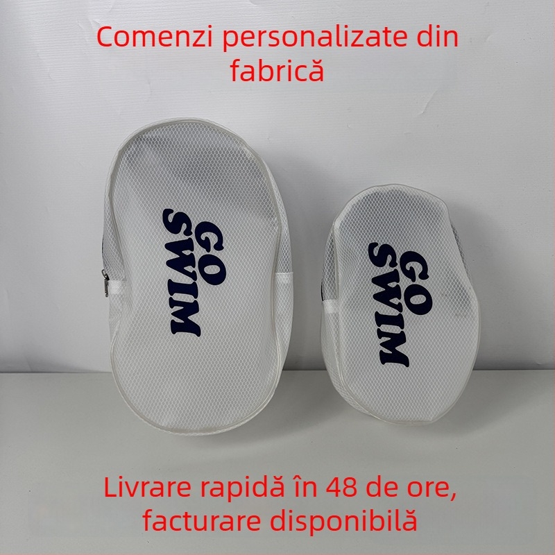 Geantă outdoor din nylon impermeabilă cu separare uscat/umed și căptușeală din plasă