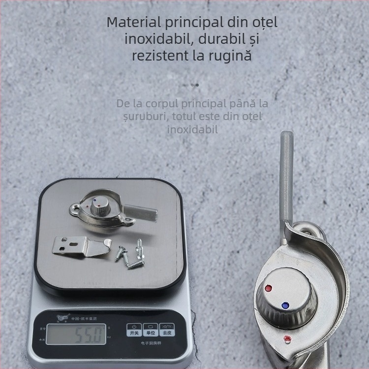 Lacăt pentru fereastră în formă de semilună - oțel inoxidabil, model YYSgz, brand Shouli, stil modern minimalist