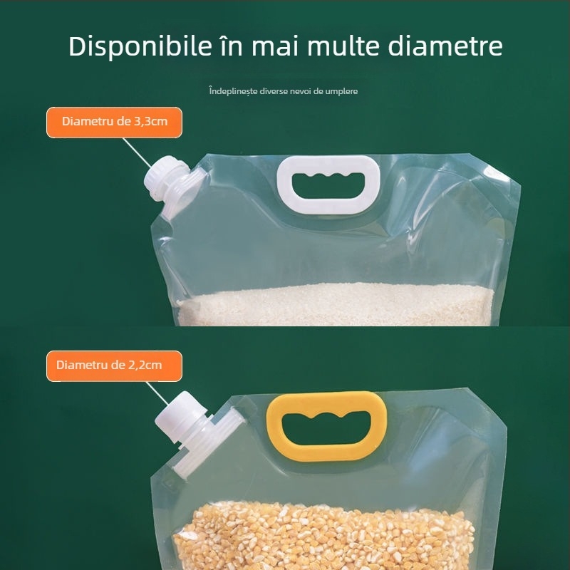 Sac de apă pliabil pentru exterior, din PE plastic, capacitate 2,5L/5L/10L, Origine Zhejiang