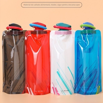 Geantă de apă pliabilă — material: mătase, PVC, fără logo, produs de primă clasă