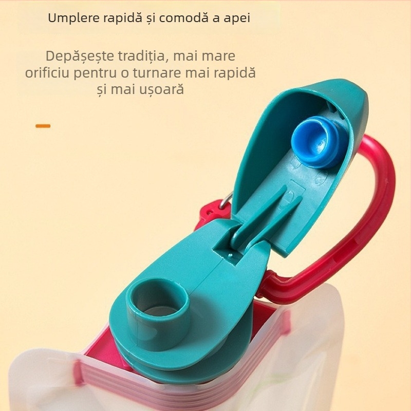 Geantă de apă pliabilă — material: mătase, PVC, fără logo, produs de primă clasă