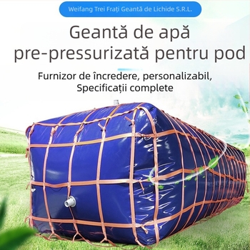 Sac de apă din PE, capacitate mare, pliabil și moale, pentru stocare de apă în situații de urgență la incendiu, pentru canalizare și pentru precomprimare la pod
