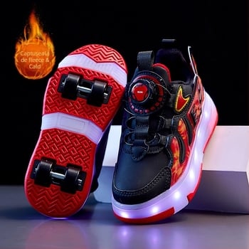 Pantofi Heelys pentru copii, Wheely's, cu roți PU, două roți, universali (fete și băieți)