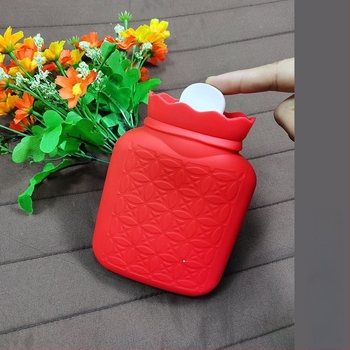 Sac de apă caldă din silicon, autoîncălzire, încălzire prin injecție de apă, dual cald/rece