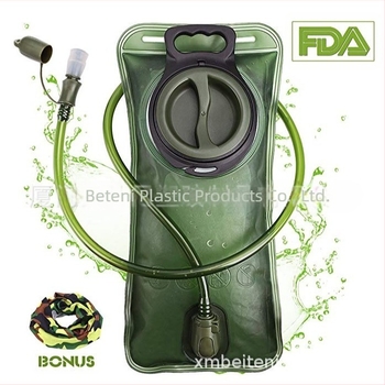 BTN Sac de apă pliabil pentru drumeții – stil sport, PEVA/PE, logo tipărit, personalizabil