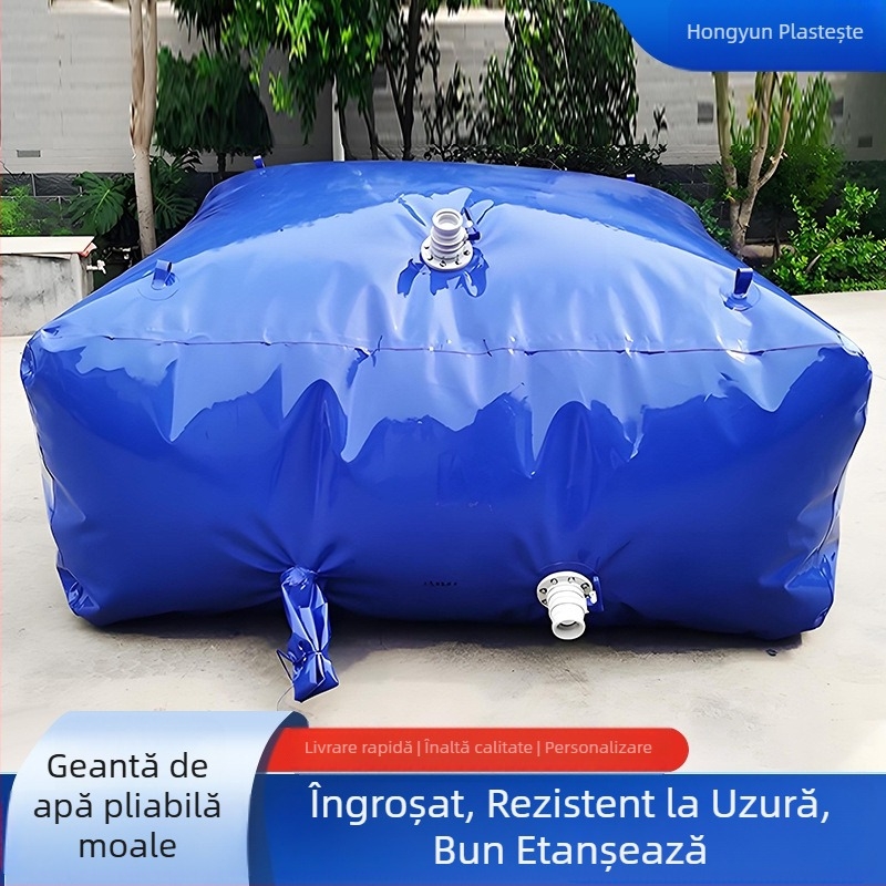 Sac de apă din PVC pentru agricultură, pliabil, ușor de transportat