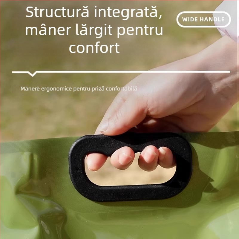 Recipient de apă pliabil Yihan pentru exterior, PVC plastic, capacitate mare, sistem portabil de stocare a apei pentru camping și drumeții