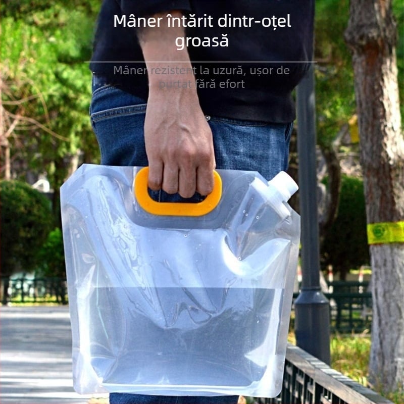 Sac de apă pliabil – stil sportiv (PVC plastic; personalizabil; calitate de primă clasă)