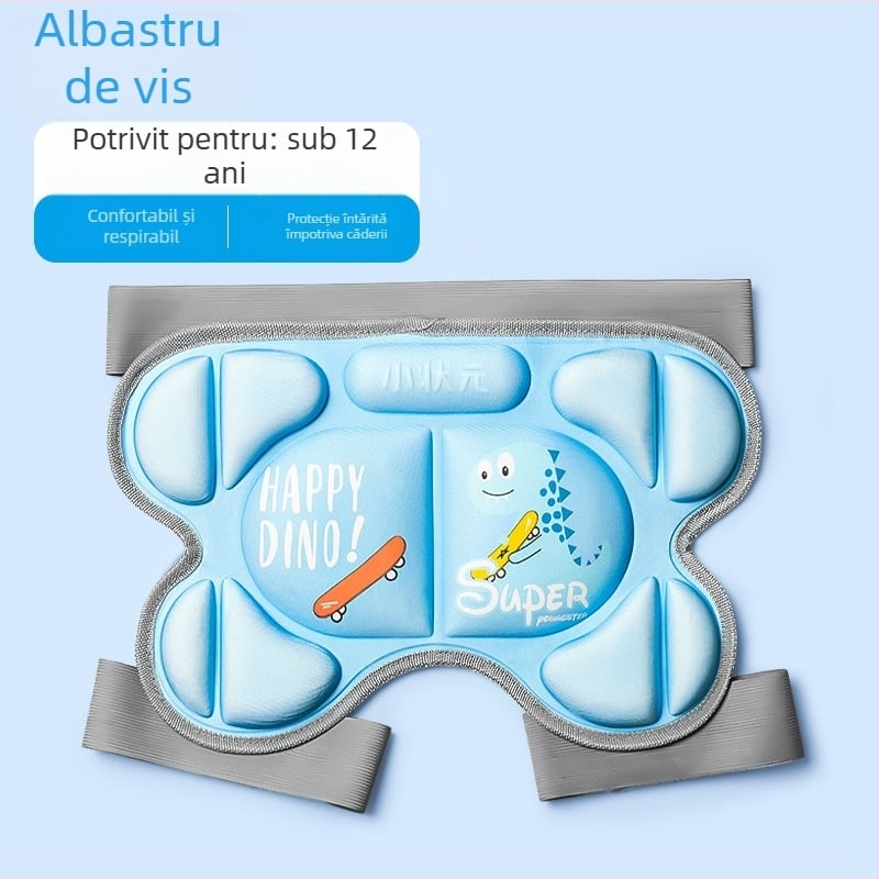 Protecții pentru șolduri pentru copii, EVA, set complet de protecție pentru patinaj cu role, ciclism și sporturi pe zăpadă, 30 de piese