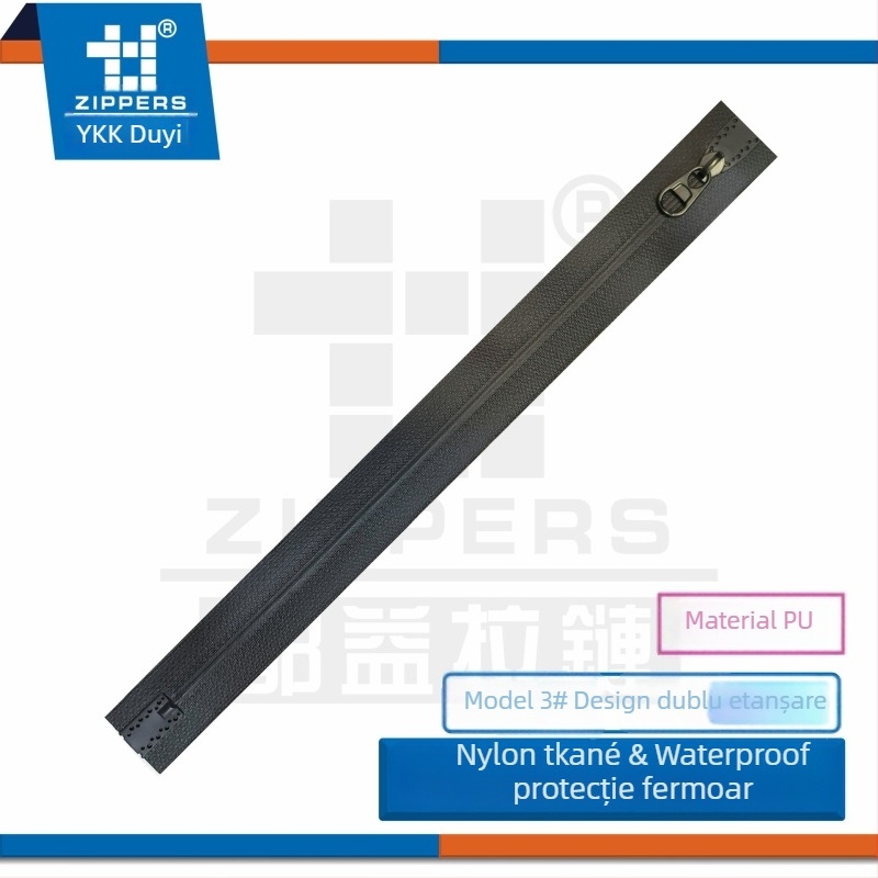 Fermoar impermeabil din PU, cu capăt închis, pentru corturi, genți și bagaje, costume de scafandru și îmbrăcăminte — Tao yick