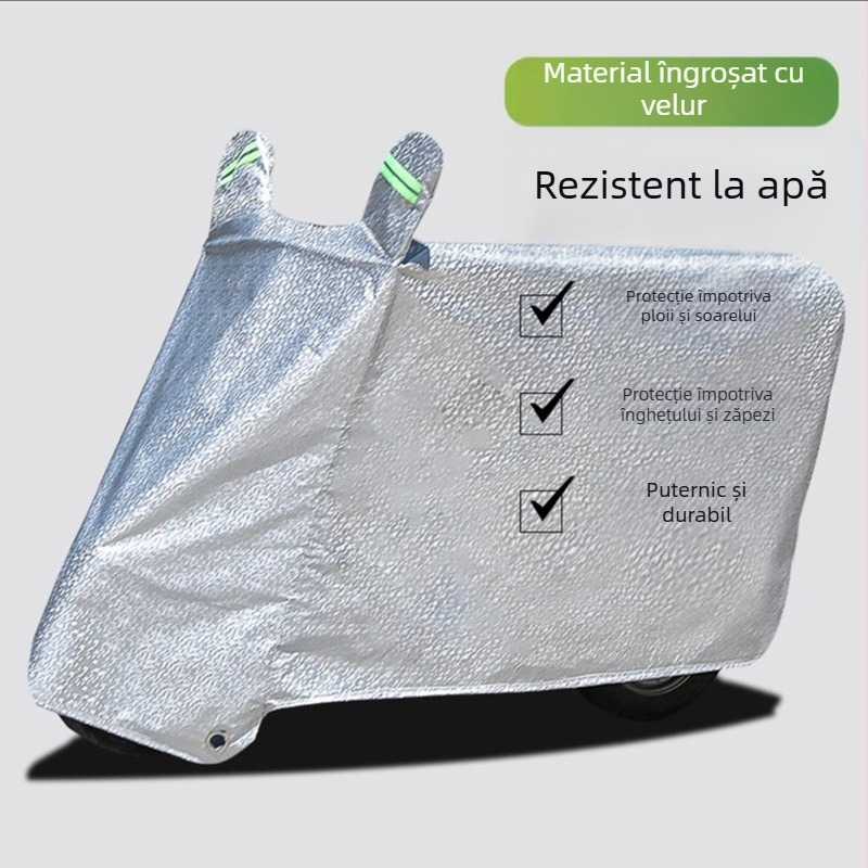 Husă pentru vehicul electric — material îngroșat, impermeabil, protecție UV, protecție la praf (Impermeabil; Protecție UV; Protecție la praf; Material îngroșat)