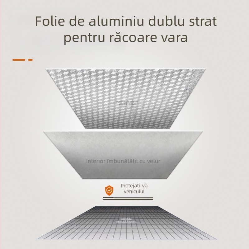 Husă pentru vehicul electric — material îngroșat, impermeabil, protecție UV, protecție la praf (Impermeabil; Protecție UV; Protecție la praf; Material îngroșat)