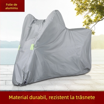 Husă pentru vehicule electrice – protecție împotriva prafului, protecție UV, material cu folie de aluminiu, stil simplu