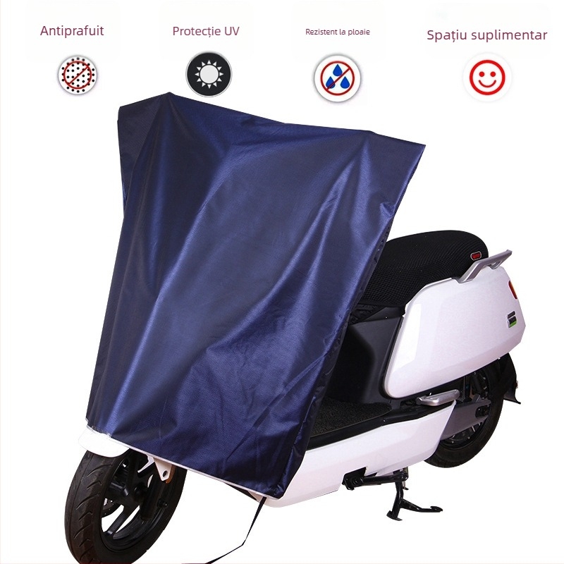 Protecție frontală împotriva ploii pentru vehicule electrice, protecția instrumentelor în exterior, protecție solară și împotriva prafului