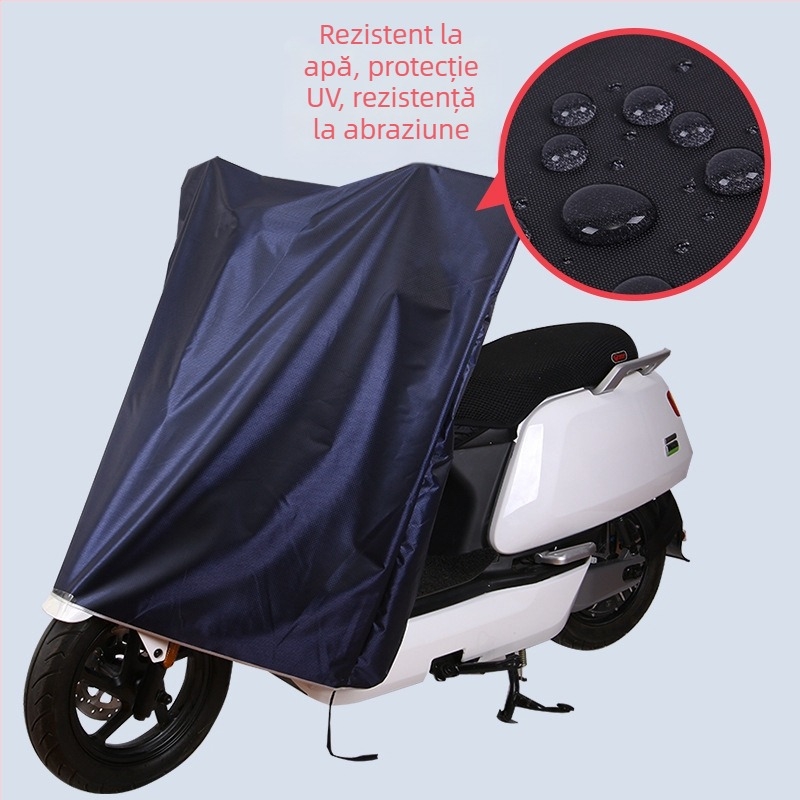 Protecție frontală împotriva ploii pentru vehicule electrice, protecția instrumentelor în exterior, protecție solară și împotriva prafului