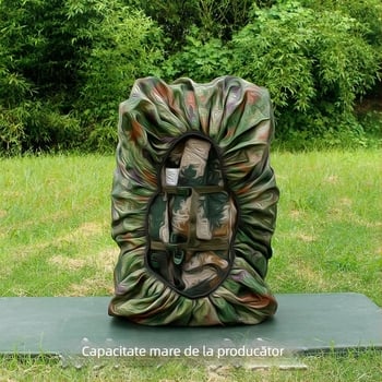 Rucsac camuflaj pentru exterior, 75L, din Oxford, unisex, pentru provocări extreme, drumeții și camping
