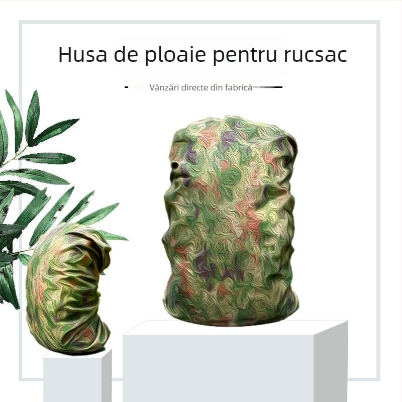 Rucsac camuflaj pentru exterior, 75L, din Oxford, unisex, pentru provocări extreme, drumeții și camping