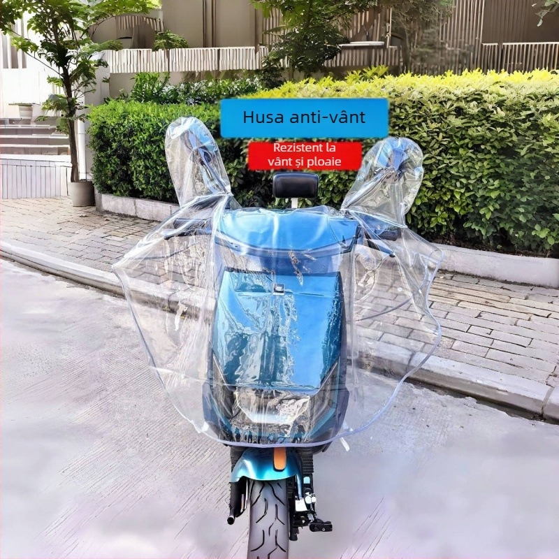 Acoperire de mașină rezistentă la ploi, stil simplu, protecție împotriva prafului și ploilor