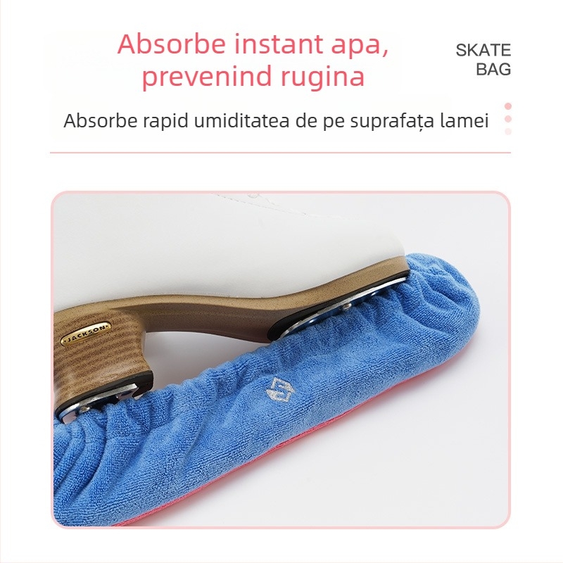 SKFORCE Capac pentru lama patinelor Figure Skating – protecție moale, absorbantă, anti-rugină