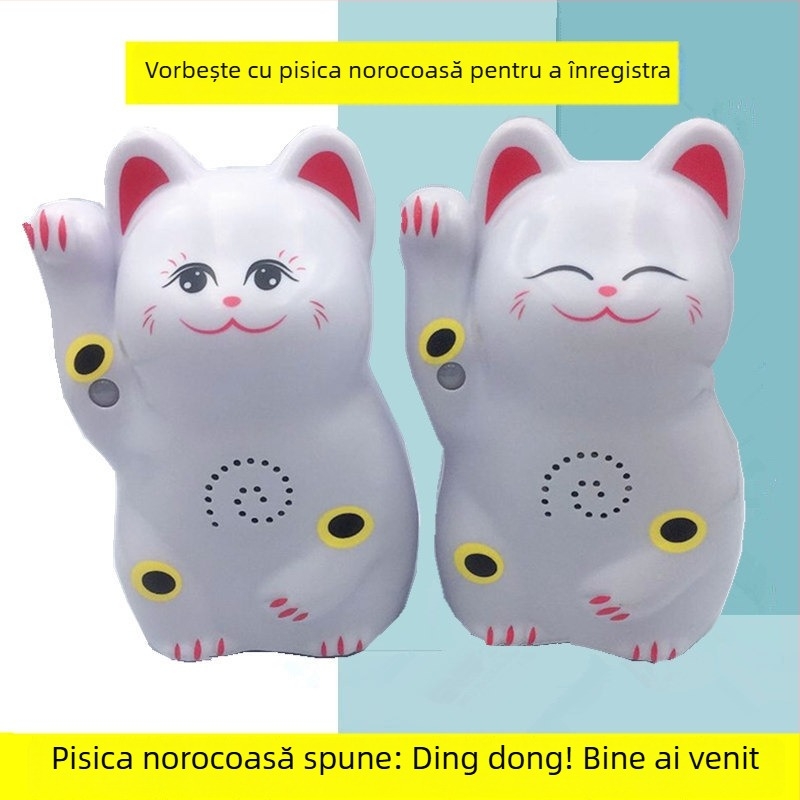 Sonerie de ușă cu inducție, alarmă infraroșu și înregistrare audio; model 024; alimentare duală (baterie și alimentare); tensiune 4,5V; sonerie cu ton personalizabil