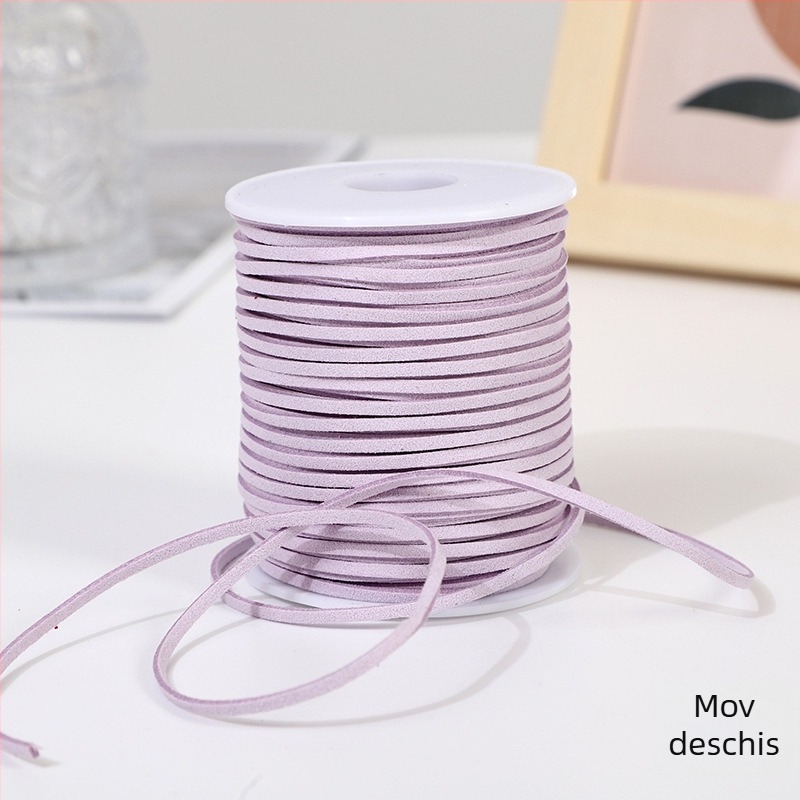 Șnur din piele întoarsă pentru ambalarea cadourilor și decorațiuni – sfoară împletită pentru agățat, Cod Produs: 23, potrivit pentru ambalarea florilor, decorații de Crăciun și Anul Nou, ambalarea prăjiturilor