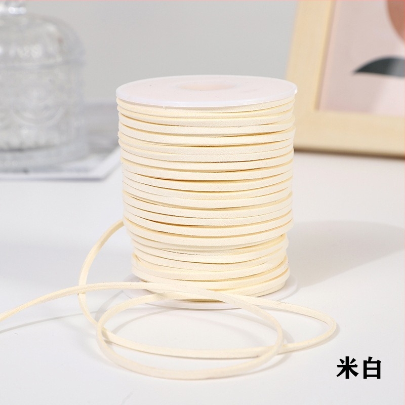 Șnur din piele întoarsă pentru ambalarea cadourilor și decorațiuni – sfoară împletită pentru agățat, Cod Produs: 23, potrivit pentru ambalarea florilor, decorații de Crăciun și Anul Nou, ambalarea prăjiturilor