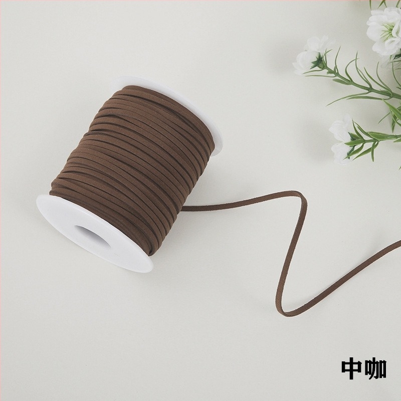 Șnur din piele întoarsă pentru ambalarea cadourilor și decorațiuni – sfoară împletită pentru agățat, Cod Produs: 23, potrivit pentru ambalarea florilor, decorații de Crăciun și Anul Nou, ambalarea prăjiturilor