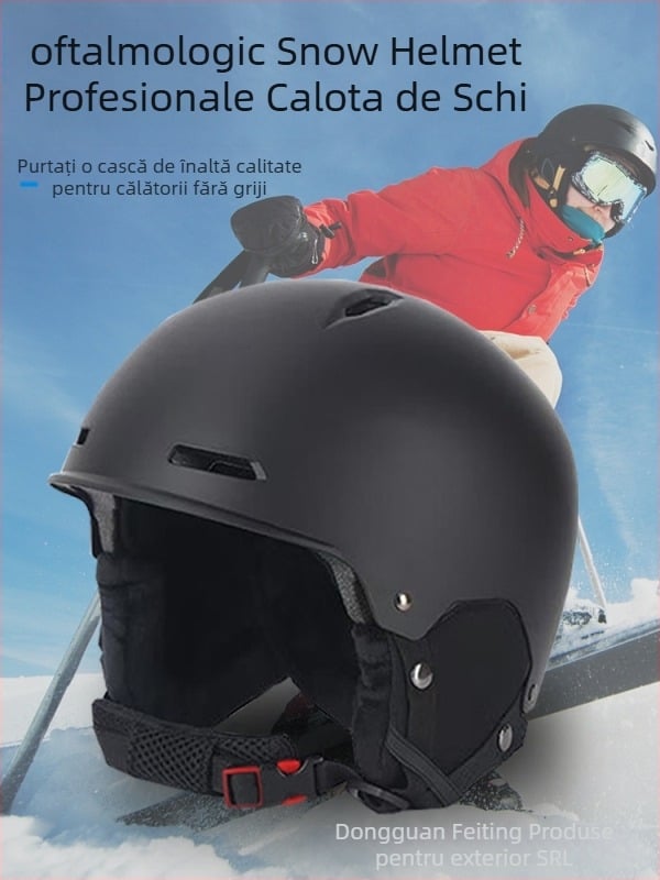 Cască de schi de iarnă, cască internă all-in-one, ABS+EPS, Zhonghengxing, lansare ianuarie 2025, potrivită pentru copii, tineri și adulți