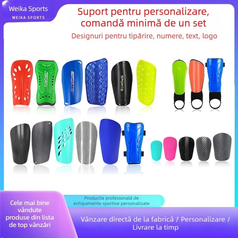 Sepwolf Protecții tibie PU pentru fotbal – Adulți, Logo OEM, Cod HTB03