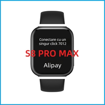 Ceas inteligent cu monitorizarea ritmului cardiac, măsurarea tensiunii arteriale, detecția oxigenului din sânge, apeluri Bluetooth, autonomie baterie 7–14 zile