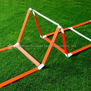 Scară de agilitate multifuncțională Crown pentru antrenament – material PP, personalizabilă, potrivită pentru baschet și fotbal, origine Jinhua, Zhejiang