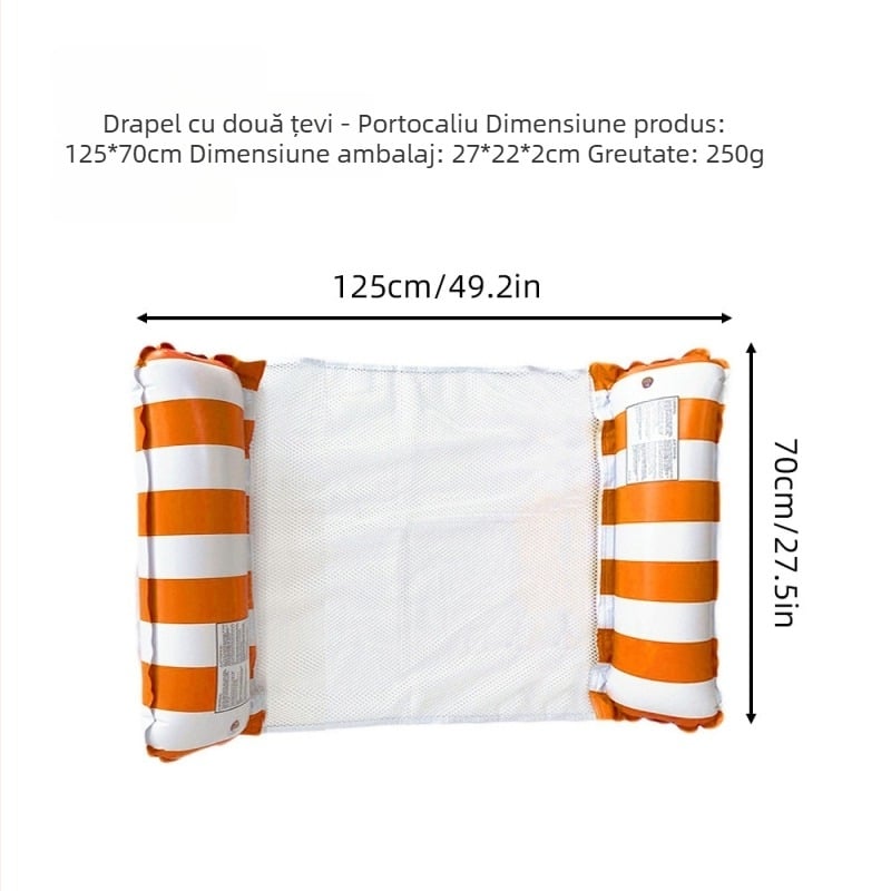 Șezlong gonflabil din plasă pentru piscină — material PVC, Model 0203, Brand Juyang, Categorie: Altceva