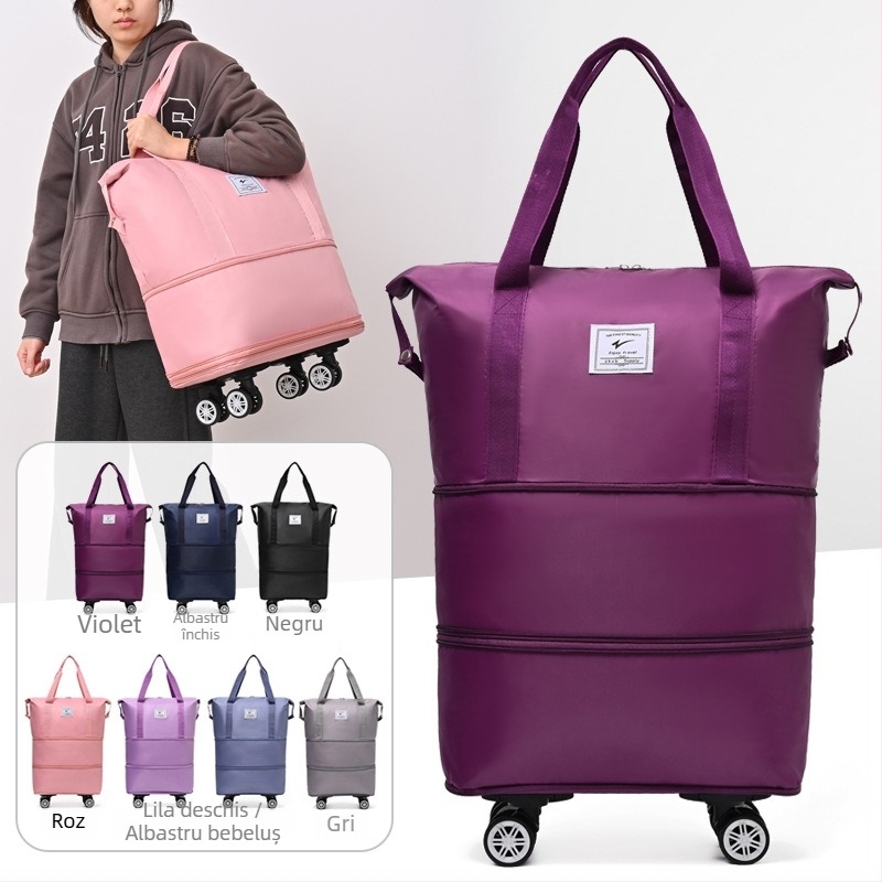 Geantă pliabilă de călătorie pentru haine, nailon, unisex, sub 20 L, primăvara 2025