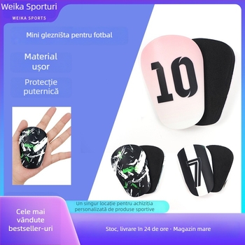 Protecții tibiale pentru fotbal, material PU, personalizabile, protecție gambe, protecția piciorului