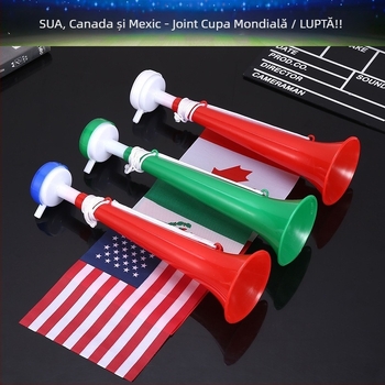 Ze'an Trompetă pentru suporteri — Plastic, Turnare prin injecție, Personalizare logo, Imprimare logo