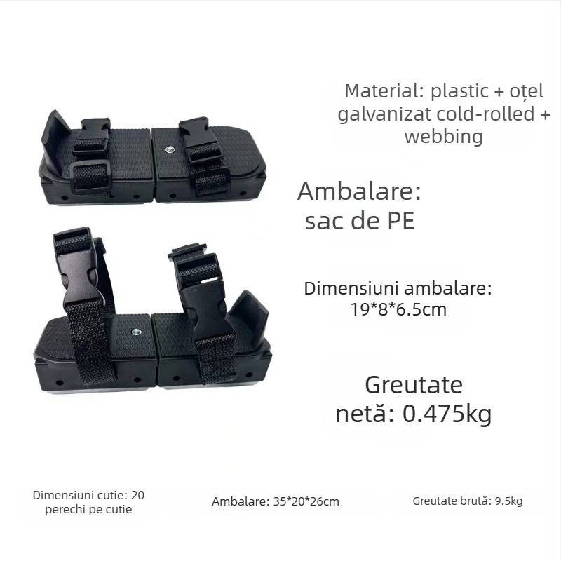 Patine pe gheață pentru copii, cu lame din oțel inoxidabil, partea superioară din bandă, talpă din plastic și metal