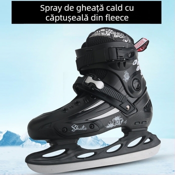 Weft Ball pantofi de patinaj pentru adulți, partea superioară PP, lame din oțel inoxidabil