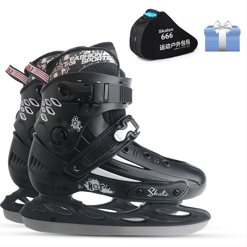 Weft Ball pantofi de patinaj pentru adulți, partea superioară PP, lame din oțel inoxidabil