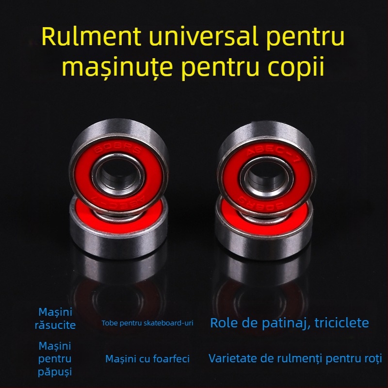 Rulmenți de roți 608ZZ pentru tricicluri, trotinete și cărucioare