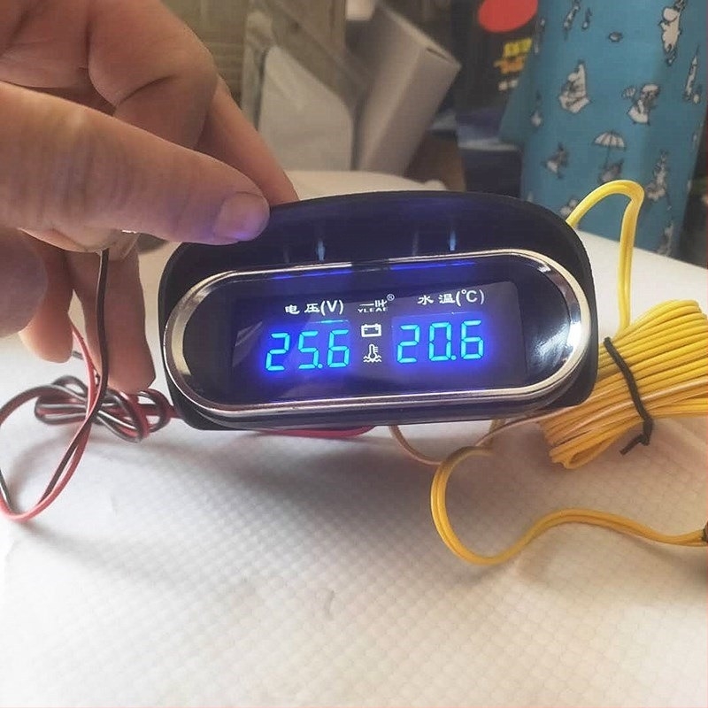 Măsurător de temperatură a apei cu voltmetru — Cocoa, Model 89966389