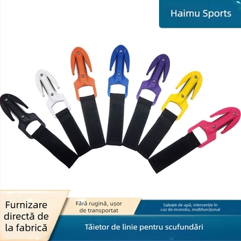 Cuțit de siguranță pentru scufundări, din ABS, cu opțiune etichetă privată, rezistent la rugină