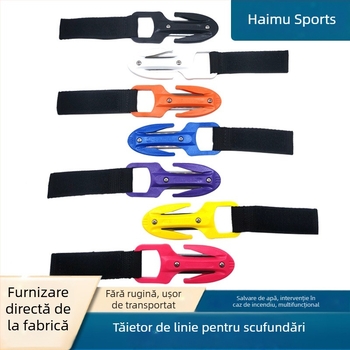 Cuțit de siguranță pentru scufundări, din ABS, cu opțiune etichetă privată, rezistent la rugină