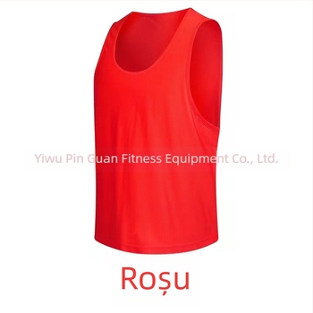 Vesta de antrenament personalizată pentru fotbal și baschet cu logo/text/emblemă de echipă | Poliester | Unisex | Toate anotimpurile