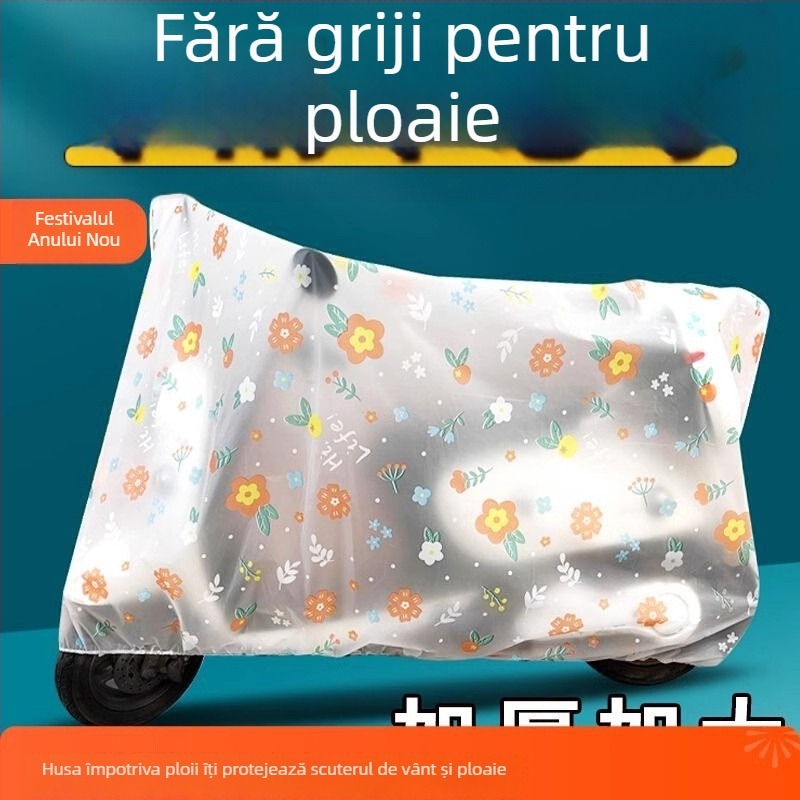 Acoperire pentru vehicule electrice pentru protecție împotriva ploilor și a soarelui, design simplu