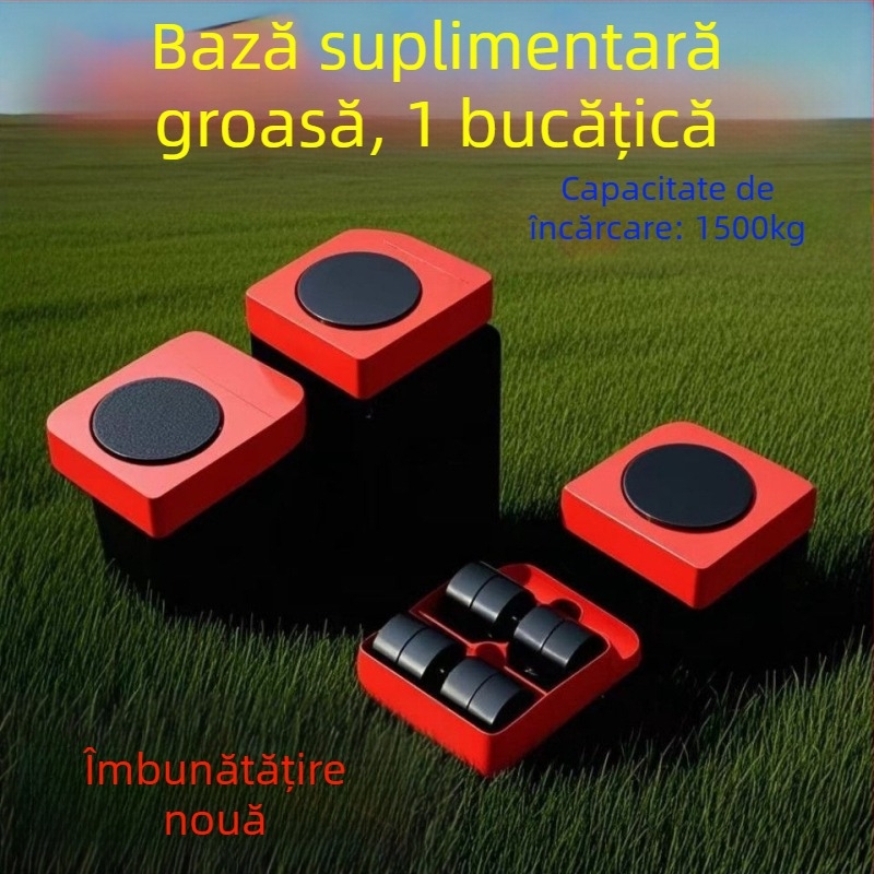 Unealtă de mutat mobilier cu roți universale, pentru mobilier și obiecte grele, material carbură, pachet de 20, economisește efort