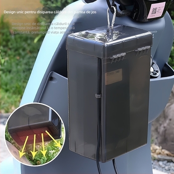 Cutie de încărcare pentru vehicul electric, rezistentă la ploaie și praf, pentru încărcare în exterior, cu husă universală de protecție pentru priză