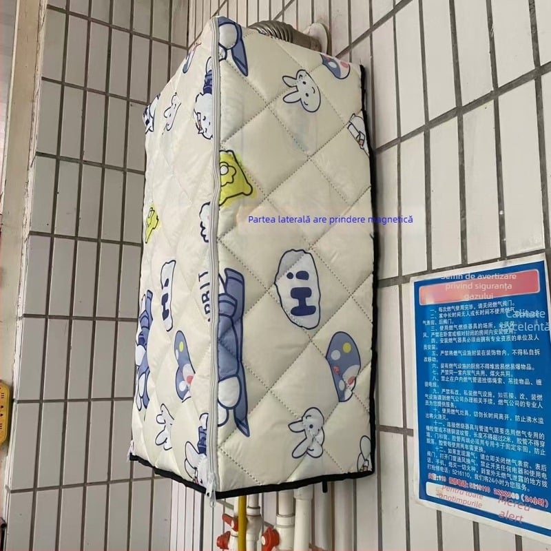 Husă de protecție pentru boiler montat pe perete și încălzitor de apă cu gaz natural – rezistent la frig, impermeabil, anti-îmbătrânire, îngroșat