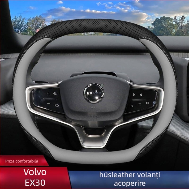 Husă de volan Volvo EX30, stil sport, design ultra-subțire, universal pentru toate anotimpurile