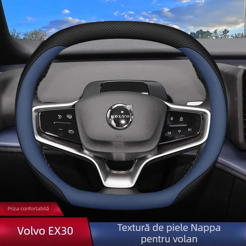 Husă de volan Volvo EX30, stil sport, design ultra-subțire, universal pentru toate anotimpurile
