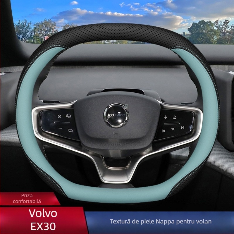 Husă de volan Volvo EX30, stil sport, design ultra-subțire, universal pentru toate anotimpurile